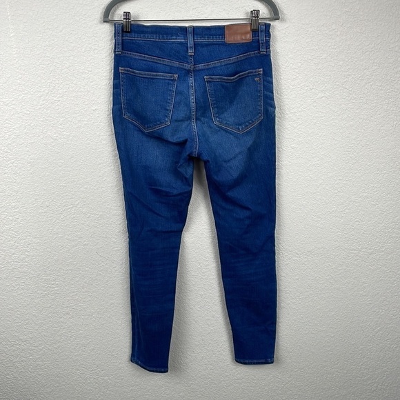 Madewell Roadtripper Jeans in Jansen Wash High Rise Stretch Skinny Sz 28 - Picture 4 of 14